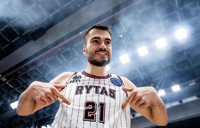 G.Masiulis Prahoje surinko dvigubą dublį (FIBA Europe nuotr.)