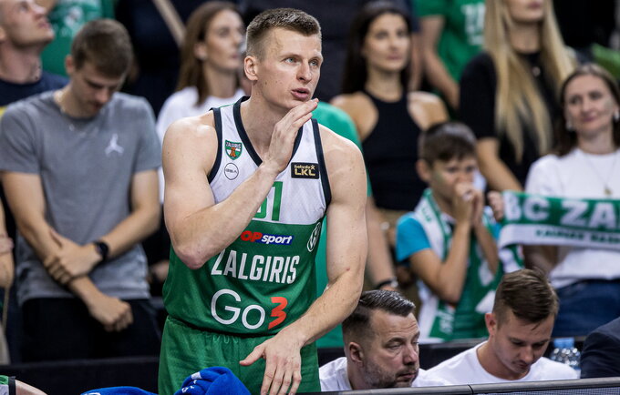 A.Butkevičius apžvelgė pirmąsias finalo rungtynes („Betsafe-LKL“ nuotr.)
