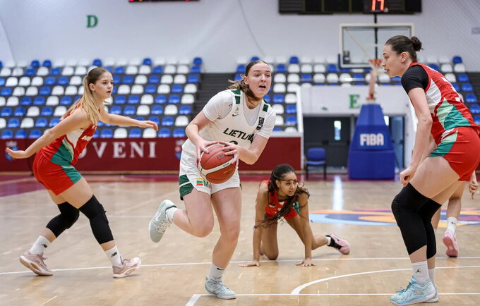 U.Gurevičiūtė nenuvedė iki pergalės (FIBA nuotr.)