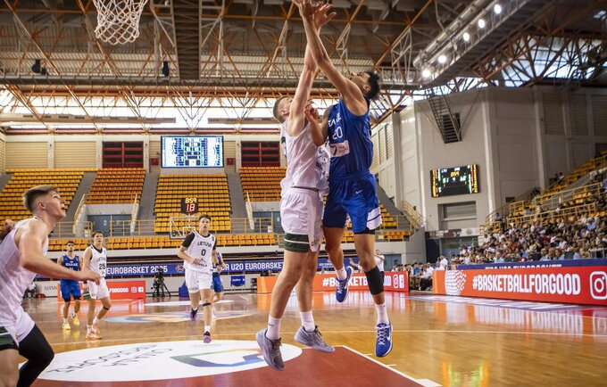 A.Bieliausko dvigubas dublis netapo pergalingu (FIBA nuotr.)