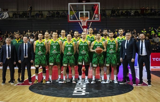 Lietuvos rinktinė laimėjo Bosnijoje ir Hercegovinoje (FIBA nuotr.)