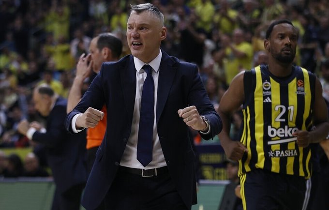 Š.Jasikevičius džiaugėsi pergale