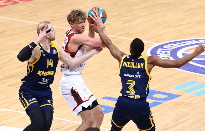 M.Kuzminskas surinko 14 naudingumo balų (vtb-league.com nuotr.)