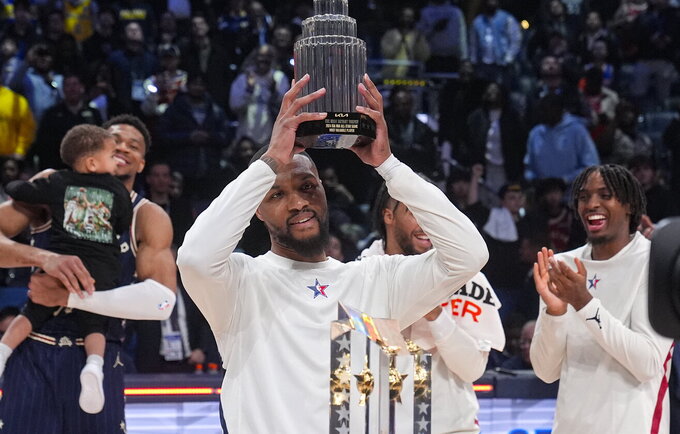 D.Lillardas praėjusį sezoną tapo „Visų žvaigždžių“ mačo MVP (Scanpix nuotr.)