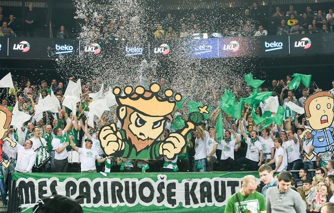 „Žalgirio“ sirgaliai kviečia kartu palaikyti komandą Lenkijoje (Fotodiena.lt)