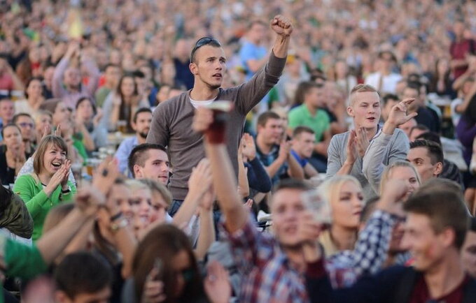 Pasaulio taurės turnyras prie ekranų suvienijo per 2 milijonus žiūrovų (Fotodiena.lt)