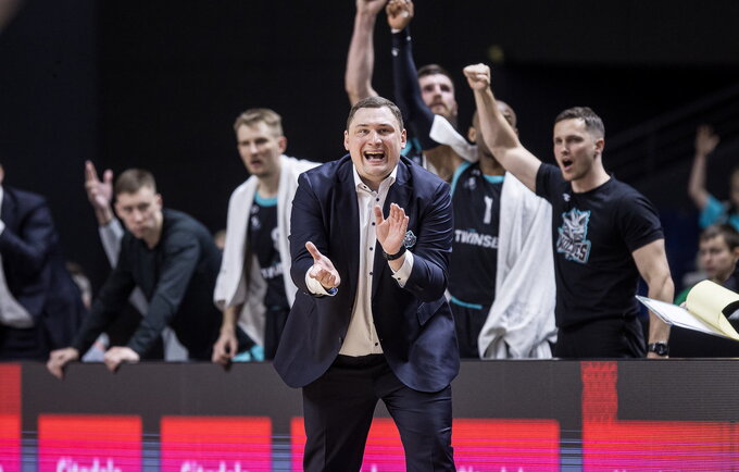 N.Pacevičius išvedė „vilkus“ į pusfinalį („Betsafe-LKL“ nuotr.)