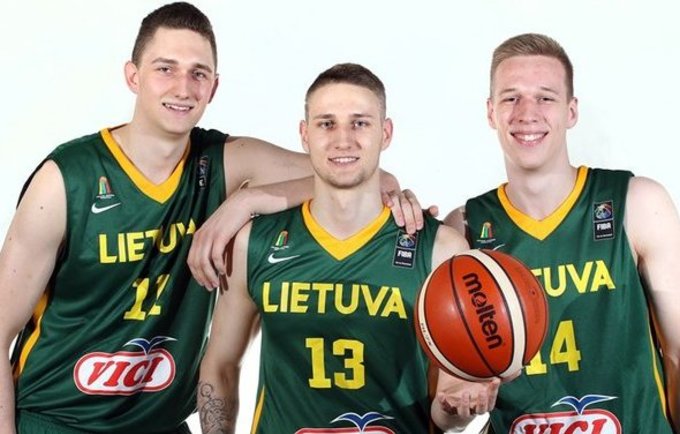 L.Birutis, M.Varnas ir M.Echodas bus rinktinės lyderiais (FIBA Europe nuotr.)