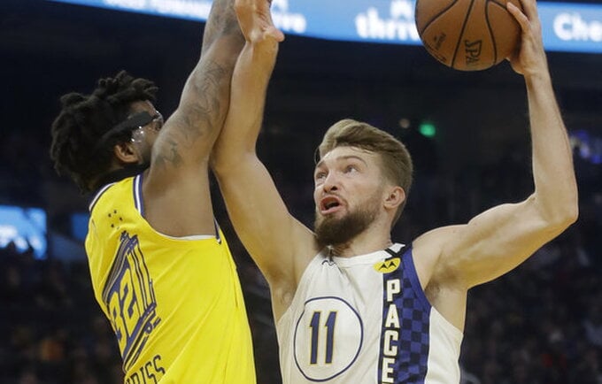 D.Sabonis buvo netoli trigubo dublio (Scanpix nuotr.)