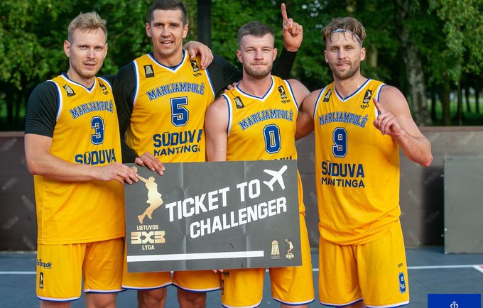 „Sūduva-Mantinga" laimėjo Lietuvos 3x3 lygos etapą (3x3 krepšinio asociacijos nuotr.)