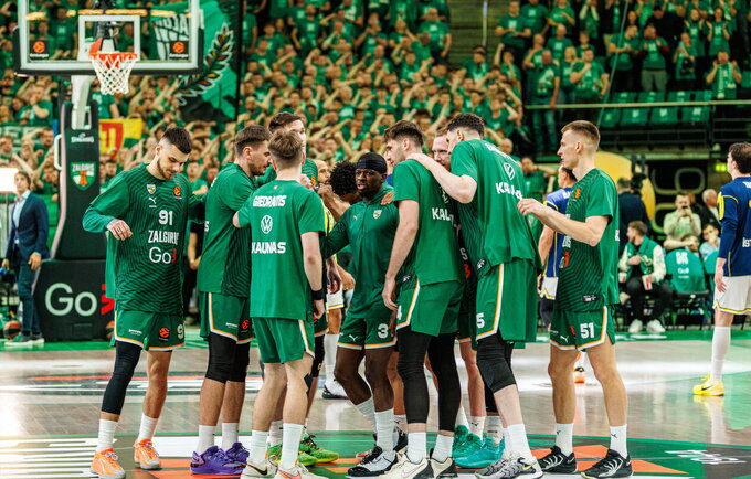 „Žalgiris“ kausis dėl titulo (BNS nuotr.)