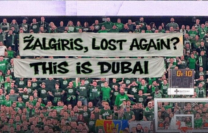 Dubajaus ekipa nepraleido progos atsikirsti