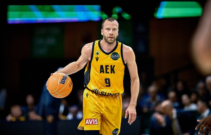 L.Lekavičius pasirodė starto penkete (FIBA Europe nuotr.)