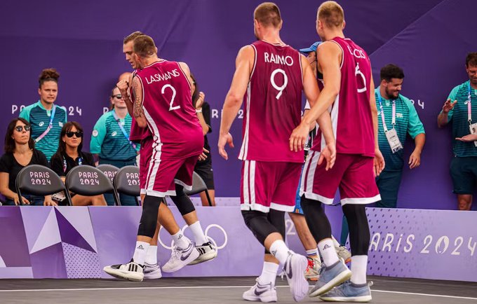 Latvija žygiuoja be nesėkmių (FIBA nuotr.)