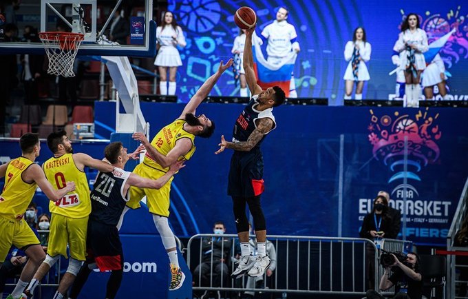 J.Bolomboy'us nepadės rinktinei (FIBA Europe nuotr.)