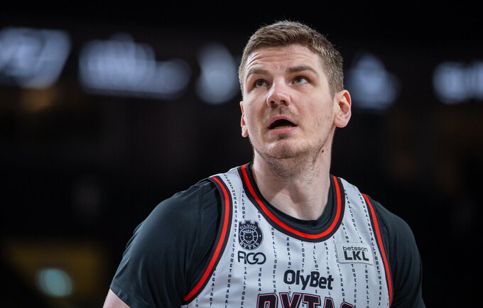 A.Gudaitis apžvelgė būsimas rungtynes (Foto: „LKL, kurią remia „Betsson“)