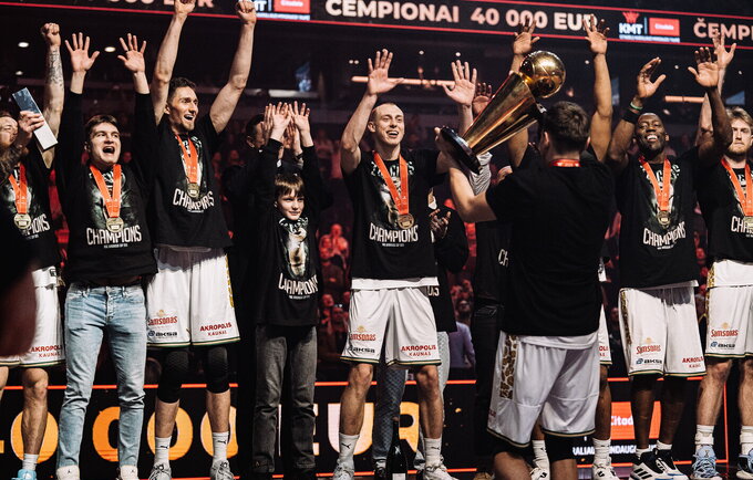 „Žalgiris“ – vienas iš vos penkių triumfavusių Eurolygos klubų („Betsafe-LKL“ nuotr.)