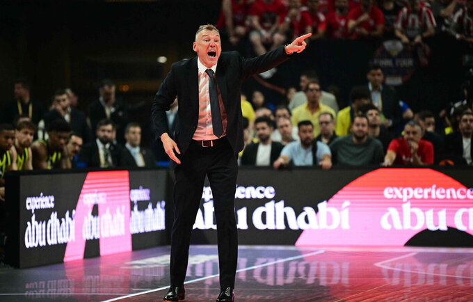 Š.Jasikevičius tapo čempionu (Scanpix nuotr.)