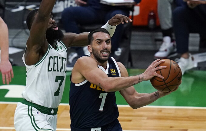F.Campazzo įvertino NBA gynybą (Scanpix nuotr.)