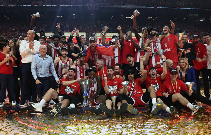 „Olympiacos“ kausis su NBA klubu (Scanpix nuotr.)