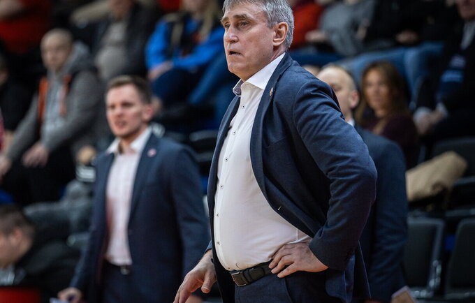 K.Kemzūra kritikavo žaidėjus (Foto: „LKL, kurią remia „Betsson“)