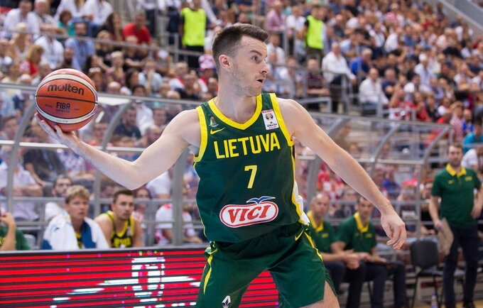 A.Juškevičius Prancūzijoje sublizgėjo (BNS nuotr.)