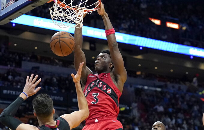 O.G.Anunoby kraustosi į Niujorką (Scanpix nuotr.)
