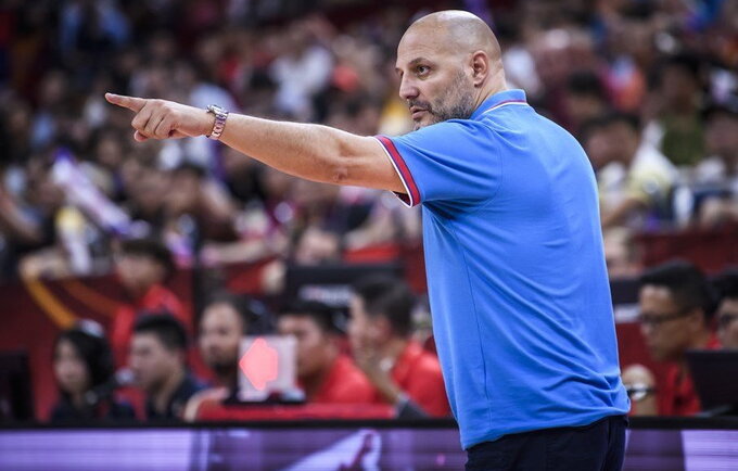 A.Džordževičius bedė pirštu į FIBA sistemą (FIBA nuotr.)