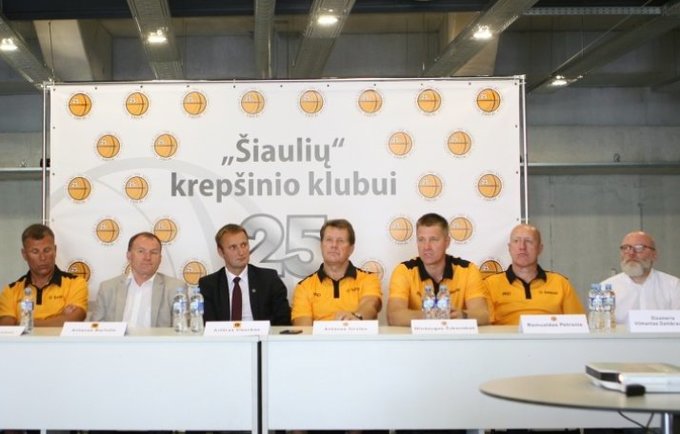„Šiauliai“ pristatė tikslus (Klubo nuotr.)