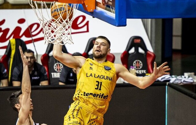 R.Giedraitis prisidėjo prie užtikrintos pergalės (FIBA Europe nuotr.)