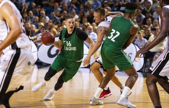 K.Lukošiūnas prasiskynė kelią į „Žalgirį“ (www.zalgiris.lt nuotr.)