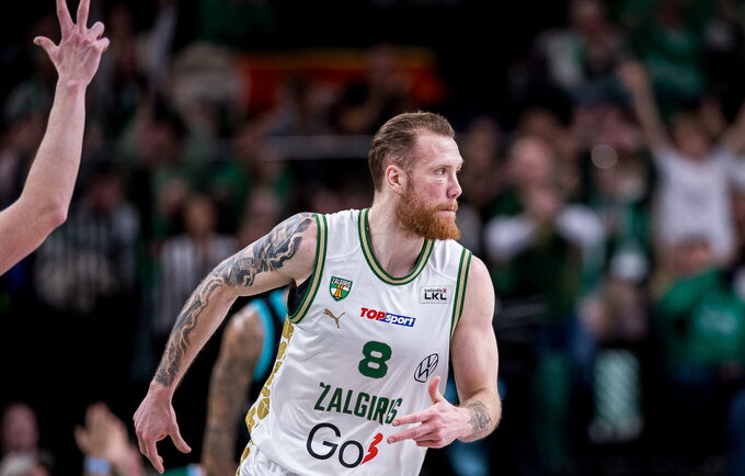 I.Brazdeikis sužaidė puikų mačą (Foto: Rokas Lukoševičius)
