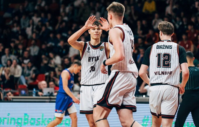 Vilniečiai triuškino varžovus (FIBA nuotr.)
