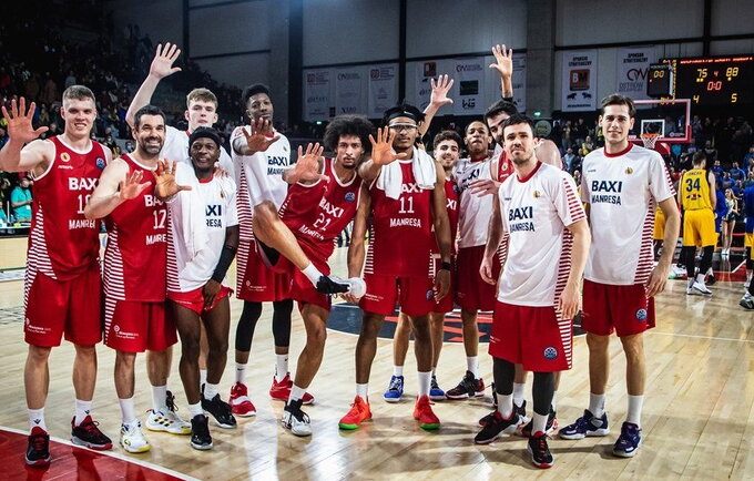 Manresos ekipą išguldė COVID-19 (FIBA nuotr.)