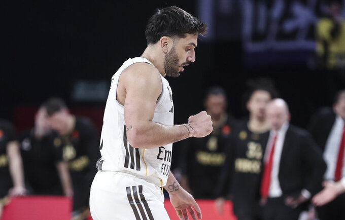 F.Campazzo žibėjo šiame mače (Scanpix nuotr.)