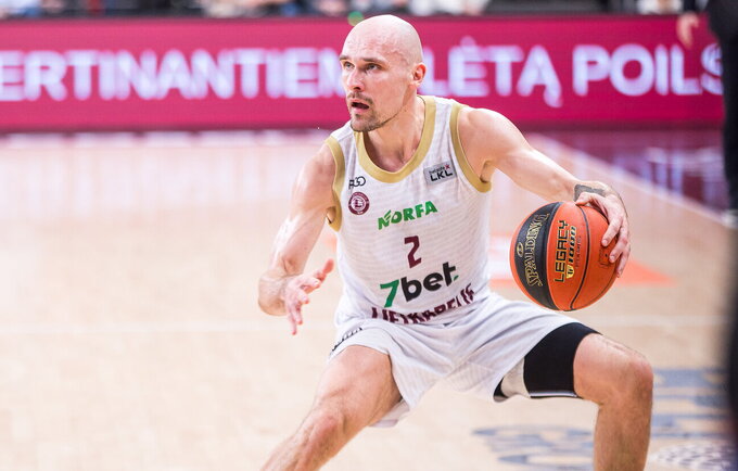 D.Bičkauskio tritaškių pergalei neužteko (Foto: Rokas Lukoševičius)