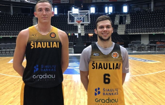 R.Ulvydas ir A.Pilauskas padės Joniškio ekipai (Klubo nuotr.)