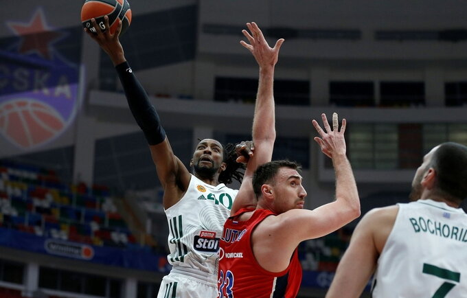 J.Evansas sužaidė solidžias rungtynes Graikijoje (Euroleague.net)