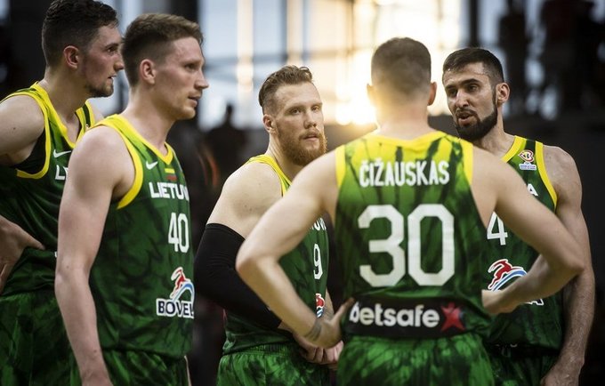 Lietuviai susikūrė gerą startinę poziciją (FIBA nuotr.)