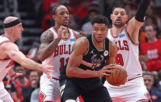 G.Antetokounmpo vėl buvo nesulaikomas (Scanpix nuotr.)