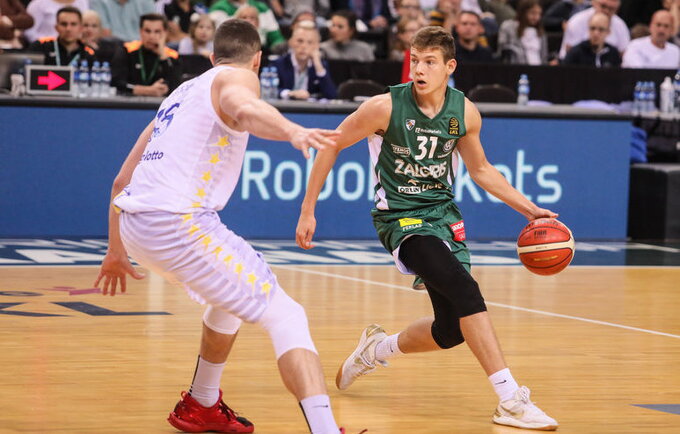 R.Jokubaitis žais tiek pagrindinėje „Žalgirio“ komandoje, tiek dubleriuose (BNS nuotr.)