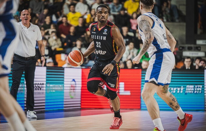 R.Obasohanas vedė belgus į pergalę (FIBA nuotr.)