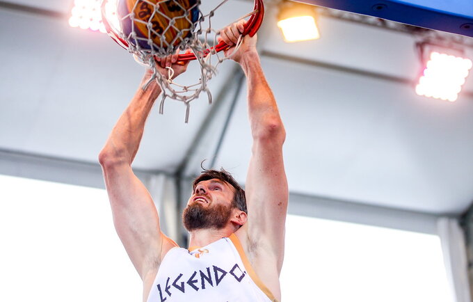 D.Lavrinovičius atsiprašė (Foto: Matas Baranauskas)
