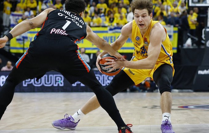 R.Jokubaitis pelnė 7 taškus (Scanpix nuotr.)