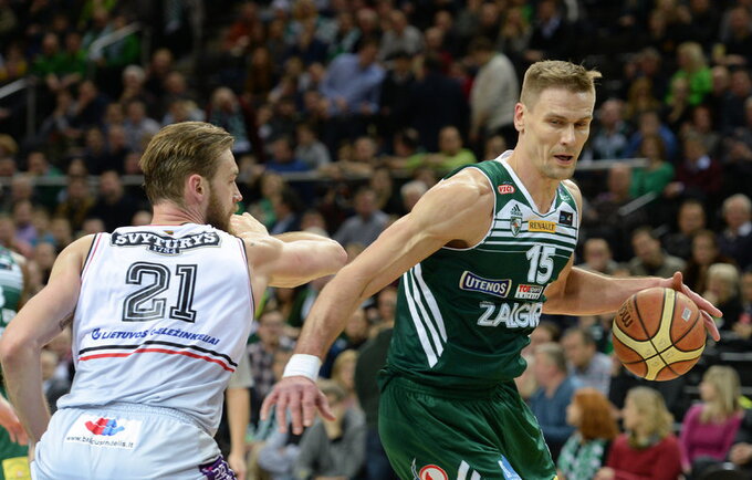 „Žalgirio“ ir „Lietuvos ryto“ klubai sieks pirmojo trofėjaus sezone (Fotodiena.lt)