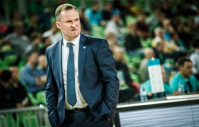 K.Maksvytis nebuvo patenkintas komandos žaidimu (FIBA Europe nuotr.)