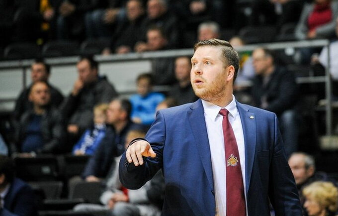 G.Petrauskas gyrė auklėtinius už užsivedimą (Domantas Pipas, Fotodiena.lt)