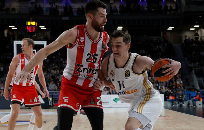 M.Hezonja susirgo ir gali praleisti mačą (Scanpix nuotr.)