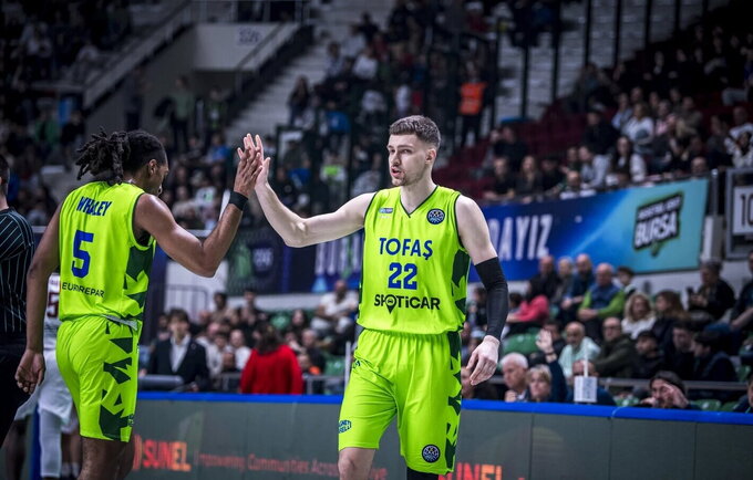 M.Blaževičius nelaimėjo individualiai įspūdingo mačo (FIBA Europe nuotr.)