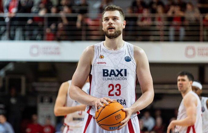 M.Gebenas buvo ryškus prieš Eurolygos klubą (BNS nuotr.)